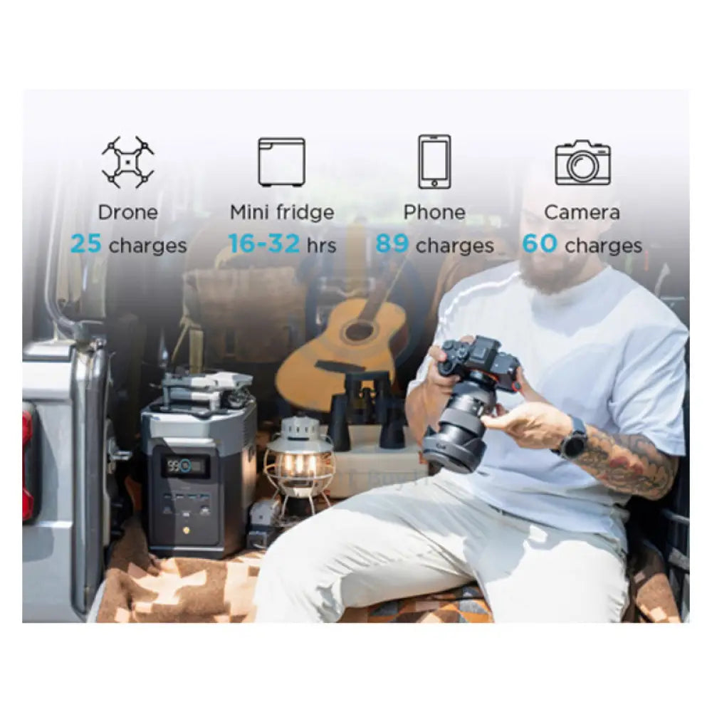EcoFlow DELTA 2 Portable Power Station - 1024Wh / Wi-Fi / Bluetooth Accessories > Power Station
