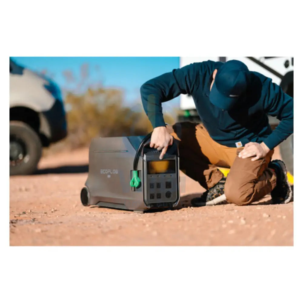 EcoFlow DELTA Pro 3 Portable Power Station - 4096Wh / Black/Silver Accessories > Power Station