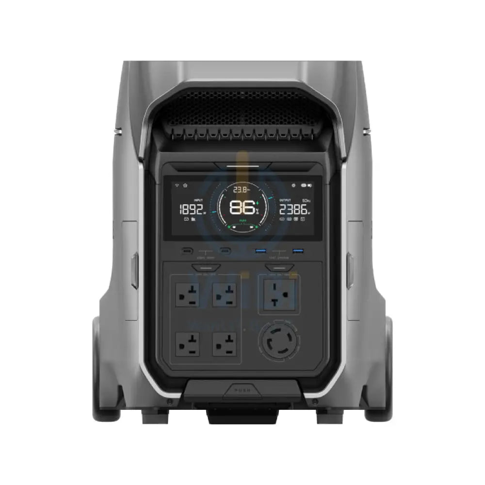 EcoFlow DELTA Pro 3 Portable Power Station - 4096Wh / Black/Silver Accessories > Power Station