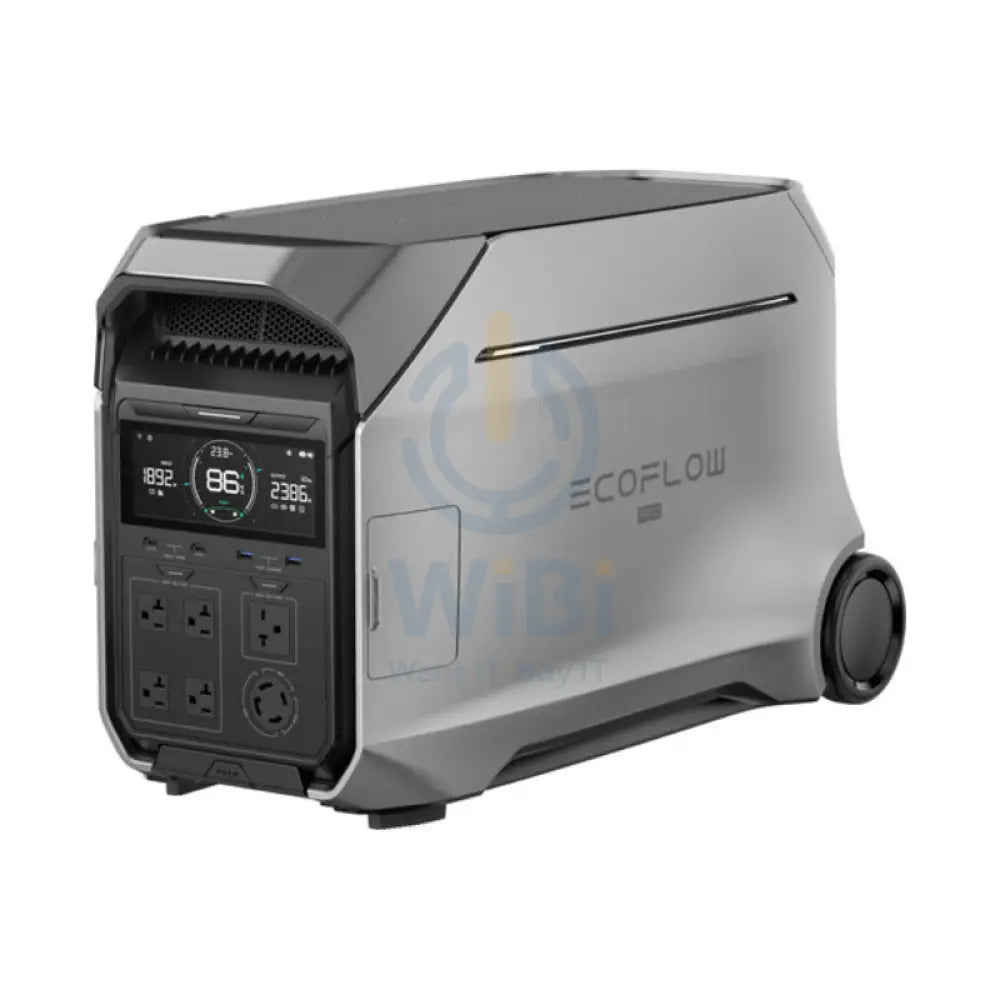 EcoFlow DELTA Pro 3 Portable Power Station - 4096Wh / Black/Silver Accessories > Power Station