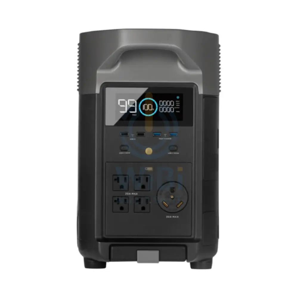EcoFlow DELTA Pro Portable Power Station - 3600Wh / 1800W + EcoFlow 400W Portable Solar Panel - Bundle Offer