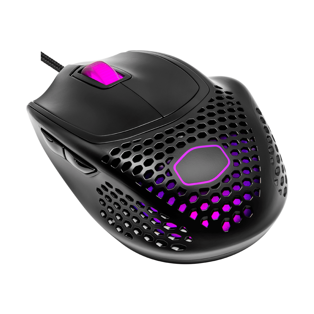 Cooler Master MM720 RGB Wired Gaming Mouse - Glossy Black