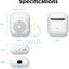 Elago Airpods 1&2 AW6 Case (iPod) - White Accessories > Mobiles & Tablets > Mobiles