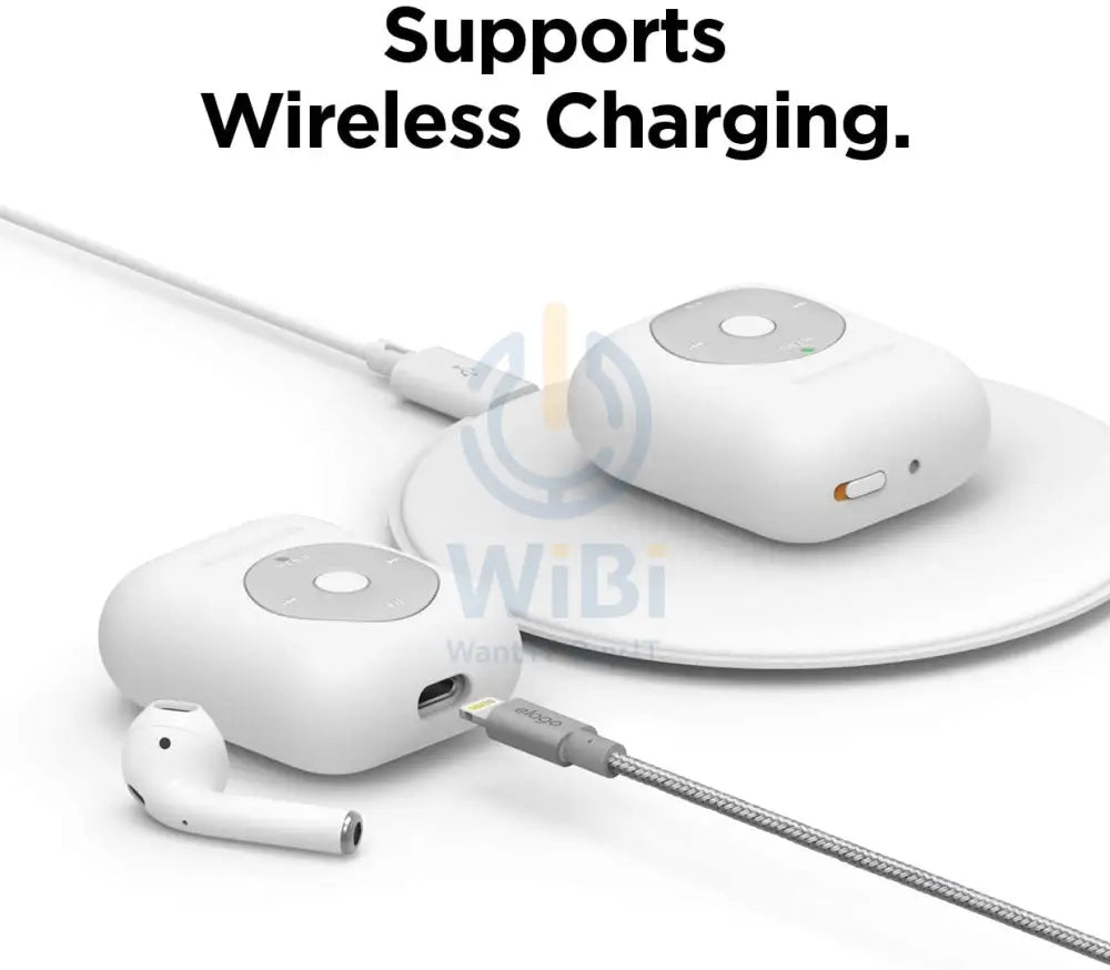 Elago Airpods 1&2 AW6 Case (iPod) - White Accessories > Mobiles & Tablets > Mobiles