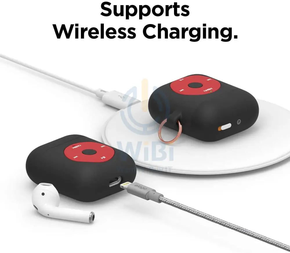 Elago AirPods 1&2 AW6 Hang Case (iPod) - White Accessories > Mobiles & Tablets > Mobiles