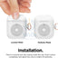 Elago AirPods 1&2 AW6 Hang Case (iPod) - White Accessories > Mobiles & Tablets > Mobiles
