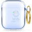Elago AirPods 1 & 2 Clear Case - Aqua Blue Accessories > Mobiles & Tablets > Mobiles