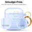 Elago AirPods 1 & 2 Clear Case - Aqua Blue Accessories > Mobiles & Tablets > Mobiles