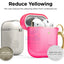 Elago AirPods 1 & 2 Clear Case - Neon Hotpink Accessories > Mobiles & Tablets > Mobiles