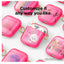 Elago AirPods 1 & 2 Clear Case - Neon Hotpink Accessories > Mobiles & Tablets > Mobiles
