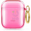 Elago AirPods 1 & 2 Clear Case - Neon Hotpink Accessories > Mobiles & Tablets > Mobiles