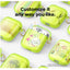 Elago AirPods 1 & 2 Clear Case - Neon Yellow Accessories > Mobiles & Tablets > Mobiles