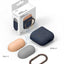 Elago AirPods 1 & 2 Duo Hang Case - Dark Brown / Pastel Blue Yellow Accessories > Mobiles & Tablets
