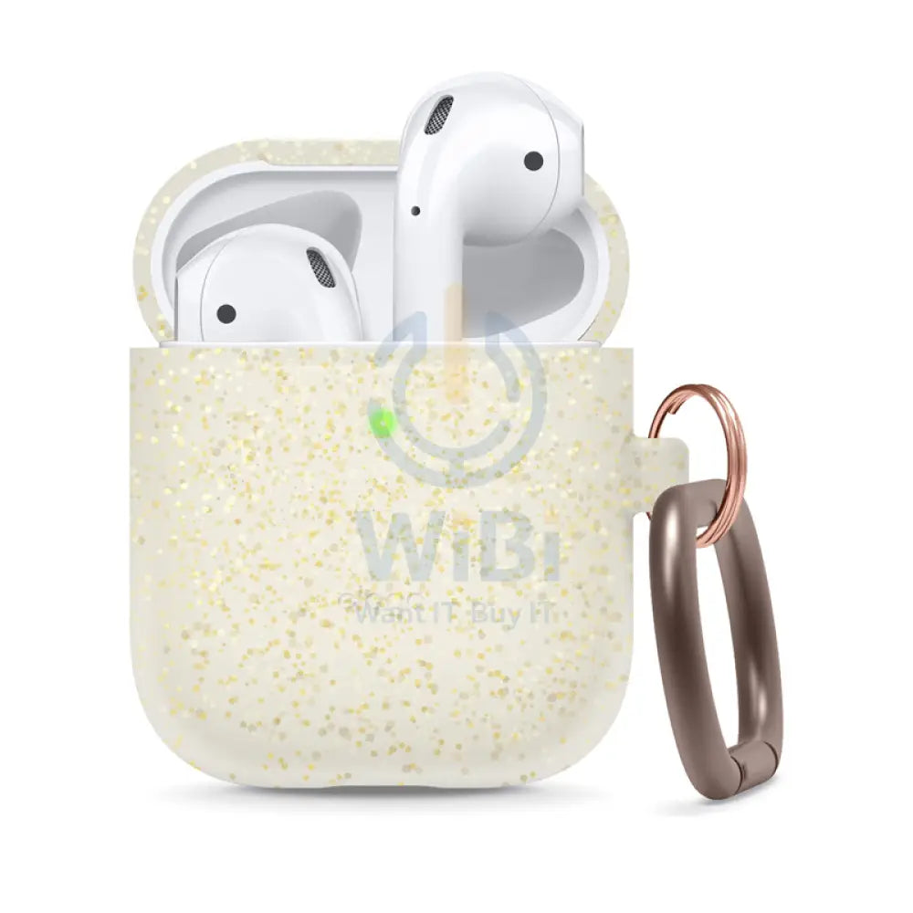 Elago AirPods 1&2 Hang Case - Nightglow Gold Pearl Accessories > Mobiles & Tablets