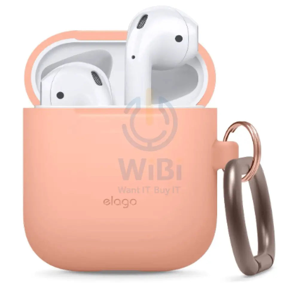 Elago Airpods 1&2 Hang Case - Peach Accessories > Audio > Headphones