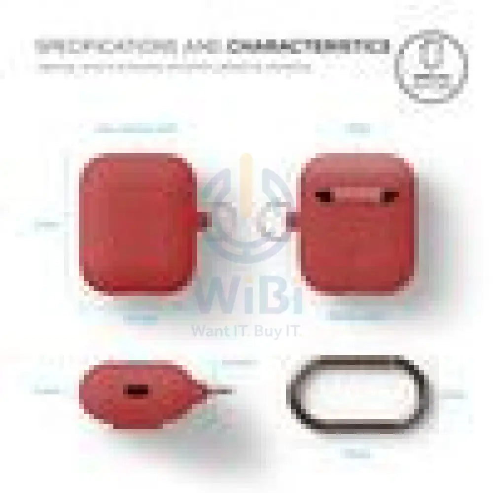 Elago Airpods 1&2 Hang Case - Red Accessories > Audio > Headphones