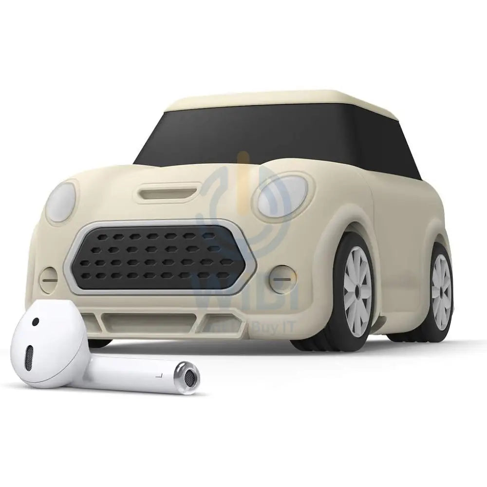 Elago AirPods 1 & 2 Mini Car Case - Classic White Accessories > Mobiles & Tablets > Mobiles