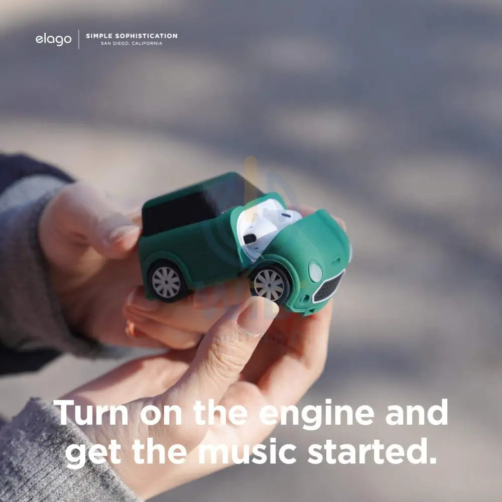 Elago AirPods 1 & 2 Mini Car Case - Green Accessories > Mobiles & Tablets > Mobiles