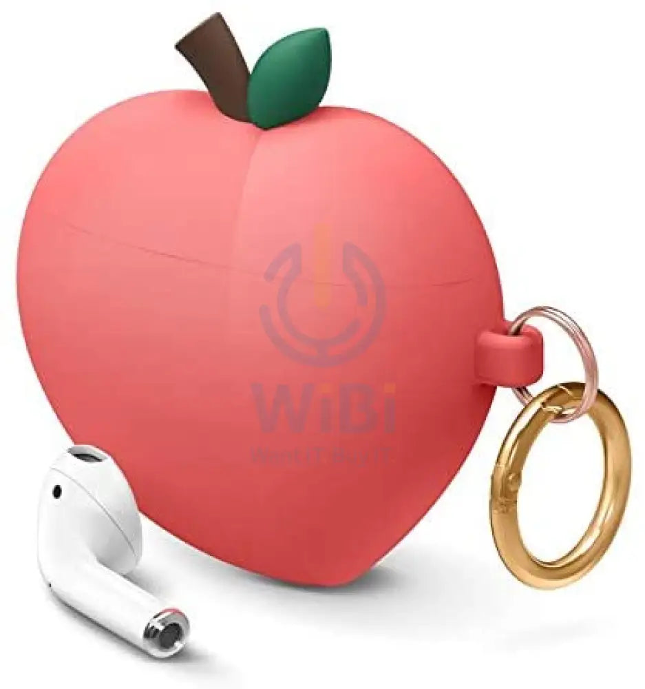 Elago AirPods 1&2 Peach Hang Case - Red Accessories > Mobiles & Tablets > Tablets