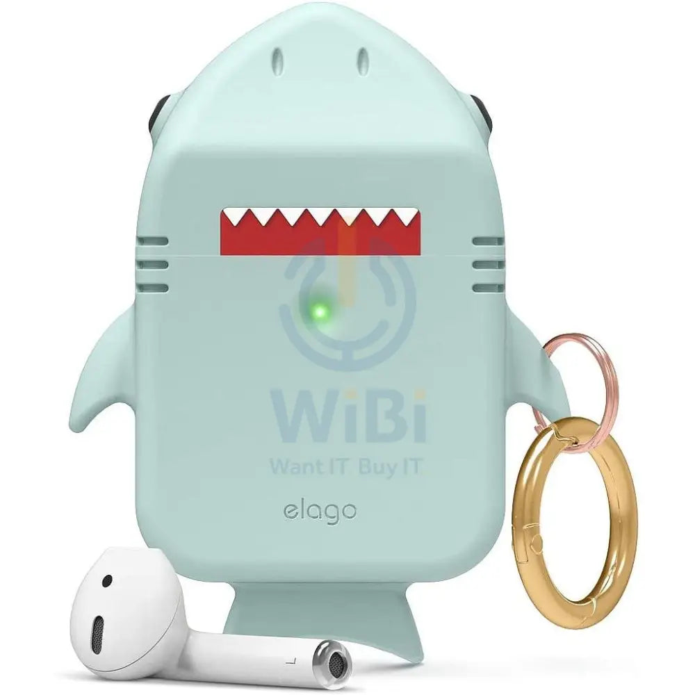 Elago AirPods 1 & 2 Shark Case - Mint Accessories > Mobiles & Tablets > Mobiles