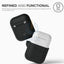 Elago AirPods 1&2 Silicone Case - Black Accessories > Audio > Headphones