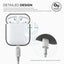 Elago AirPods 1&2 Silicone Case - Dark Gray Accessories > Mobiles & Tablets > Mobiles