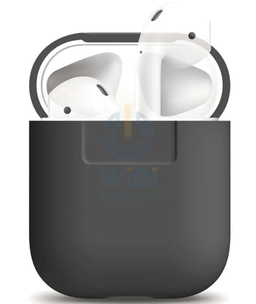 Elago AirPods 1&2 Silicone Case - Dark Gray Accessories > Mobiles & Tablets > Mobiles
