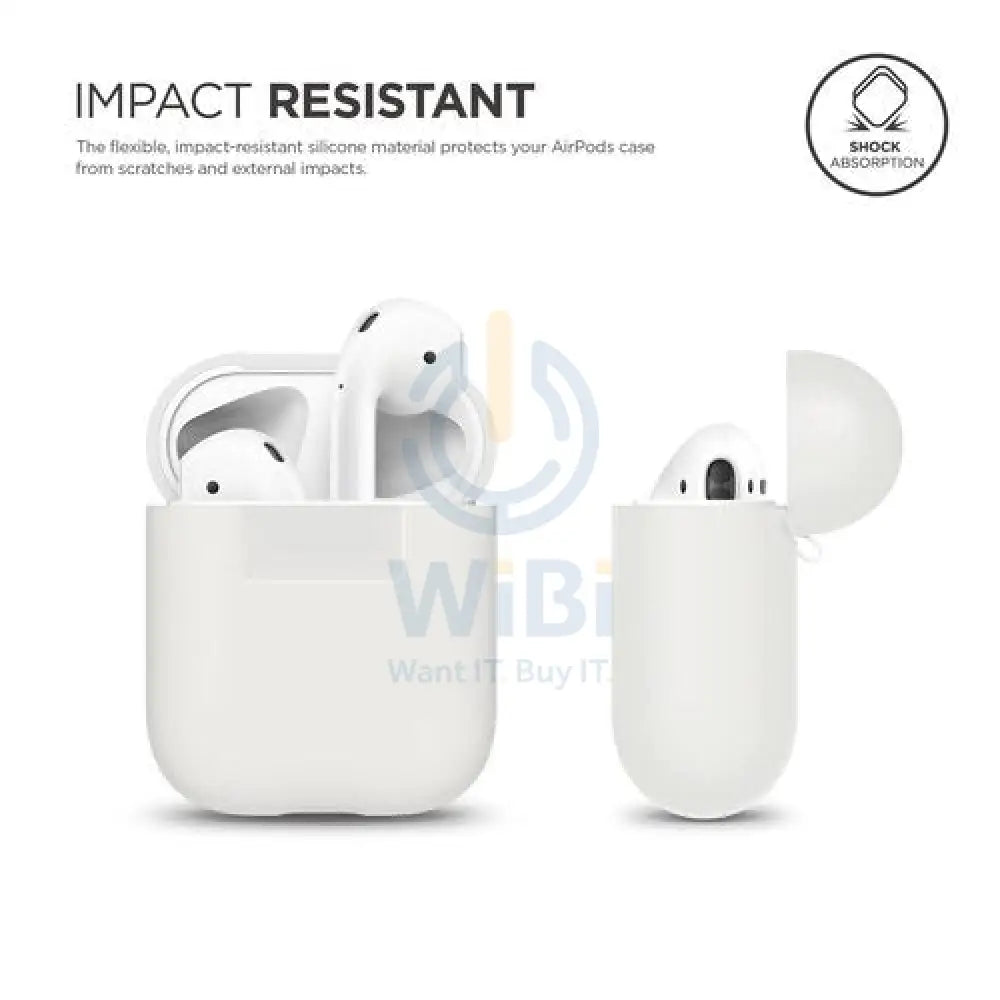 Elago AirPods 1&2 Silicone Case - Nightglow Blue Accessories > Mobiles & Tablets > Mobiles