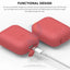 Elago AirPods 1&2 WaterProof Case - Italian Rose Accessories > Mobiles & Tablets > Mobiles