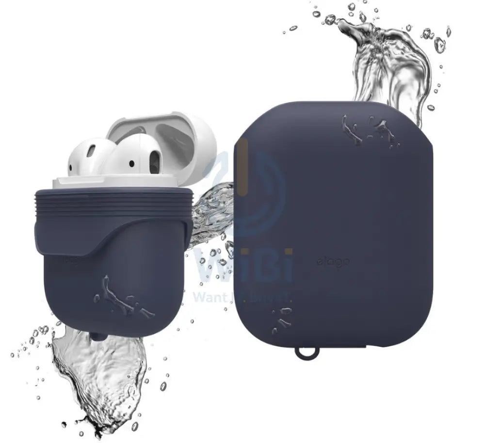 Elago AirPods 1&2 WaterProof Case - Jean Indigo Accessories > Mobiles & Tablets > Mobiles