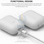 Elago AirPods 1 & 2 WaterProof Case - White Accessories > Mobiles & Tablets > Mobiles