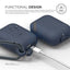 Elago AirPods 1 & 2 Waterproof Hang Case - Jean Indigo Accessories > Mobiles & Tablets > Mobiles