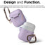 Elago AirPods 1&2 Wireless Hang Case - Lavender Accessories > Mobiles & Tablets > Mobiles