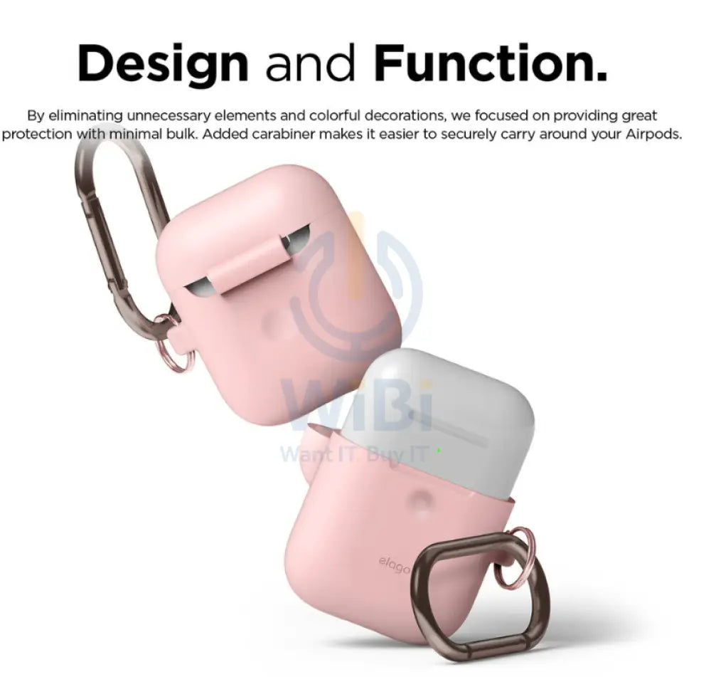 Elago AirPods 1&2 Wireless Hang Case - Lovely pink Accessories > Mobiles & Tablets > Mobiles