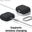 Elago AirPods 3 Liquid Hybrid Basic Hang Case - Black Accessories > Mobiles & Tablets