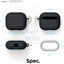 Elago AirPods 3 Liquid Hybrid Basic Hang Case - Black Accessories > Mobiles & Tablets