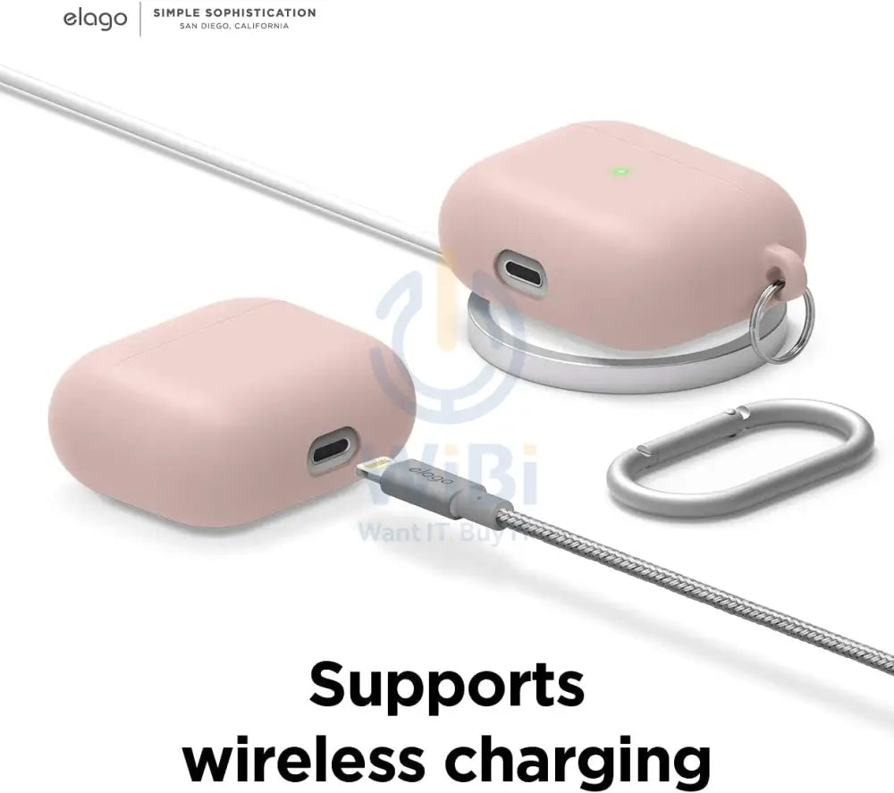Elago AirPods 3 Liquid Hybrid Basic Hang Case - Lovely Pink Accessories > Mobiles & Tablets