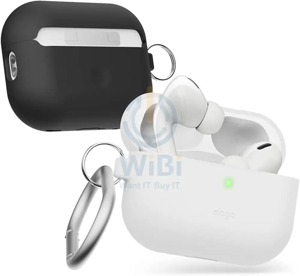 Elago AirPods Pro 2 Silicone Originial Hang Case - Black Accessories > Mobiles & Tablets