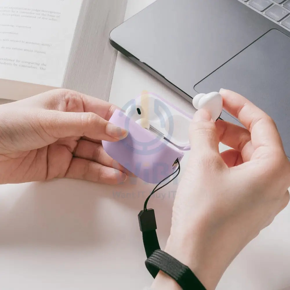 Elago AirPods Pro 2 Silicone Originial Hang Case - Lavender Accessories > Mobiles & Tablets