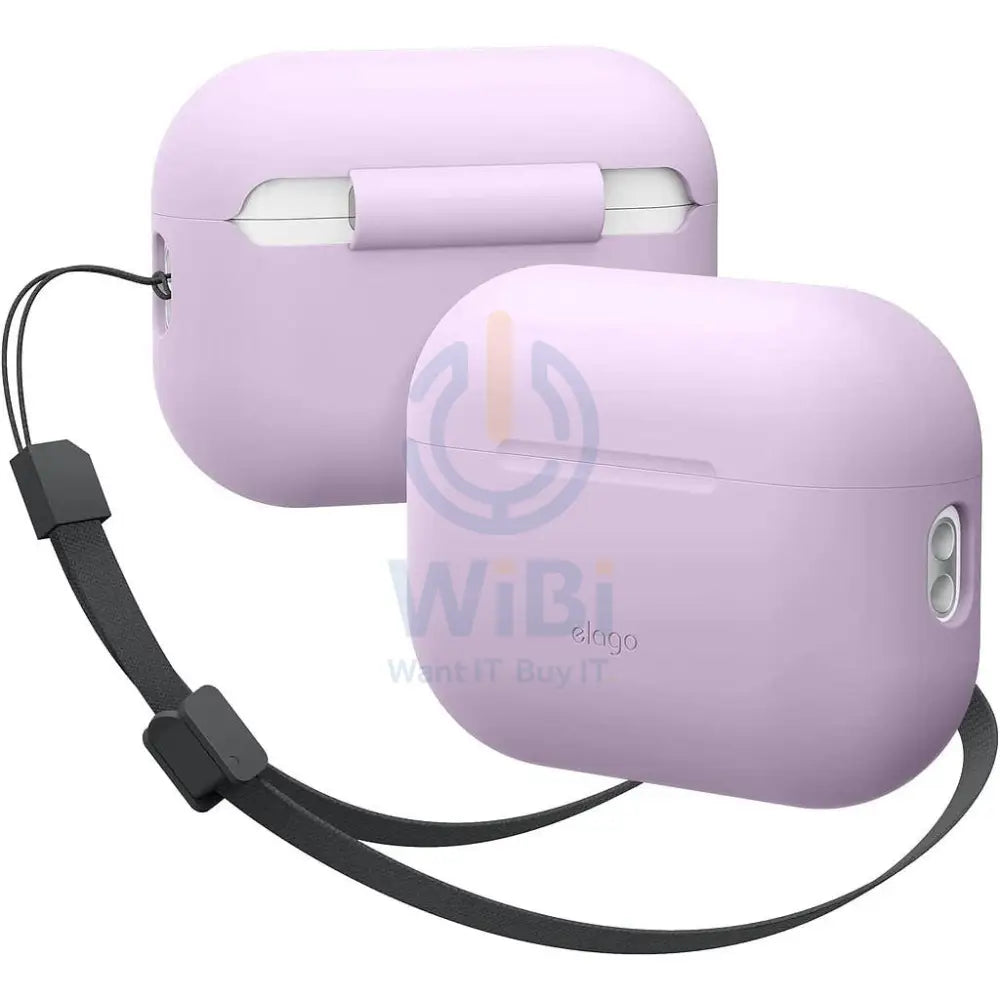 Elago AirPods Pro 2 Silicone Originial Hang Case - Lavender Accessories > Mobiles & Tablets
