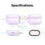 Elago AirPods Pro Clear Case - Lavender Accessories > Mobiles & Tablets > Mobiles