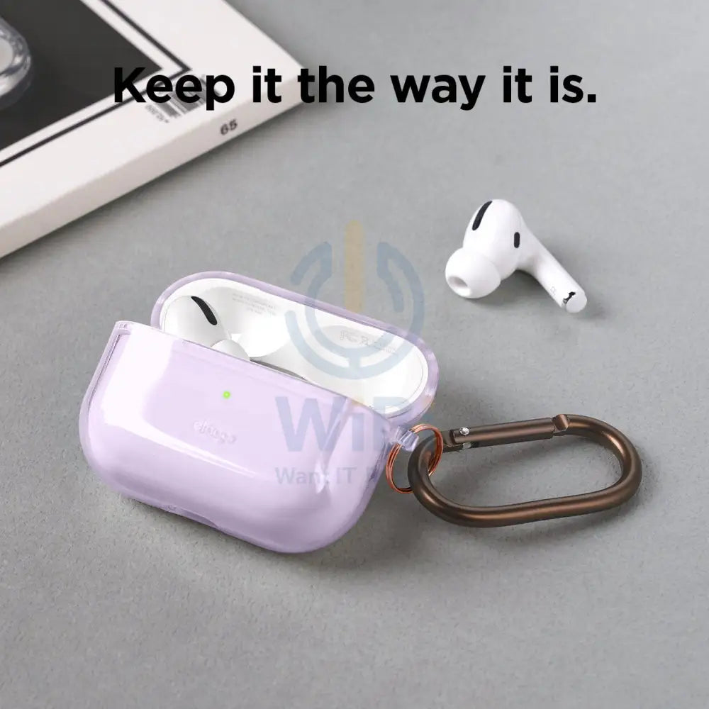 Elago AirPods Pro Clear Case - Lavender Accessories > Mobiles & Tablets > Mobiles