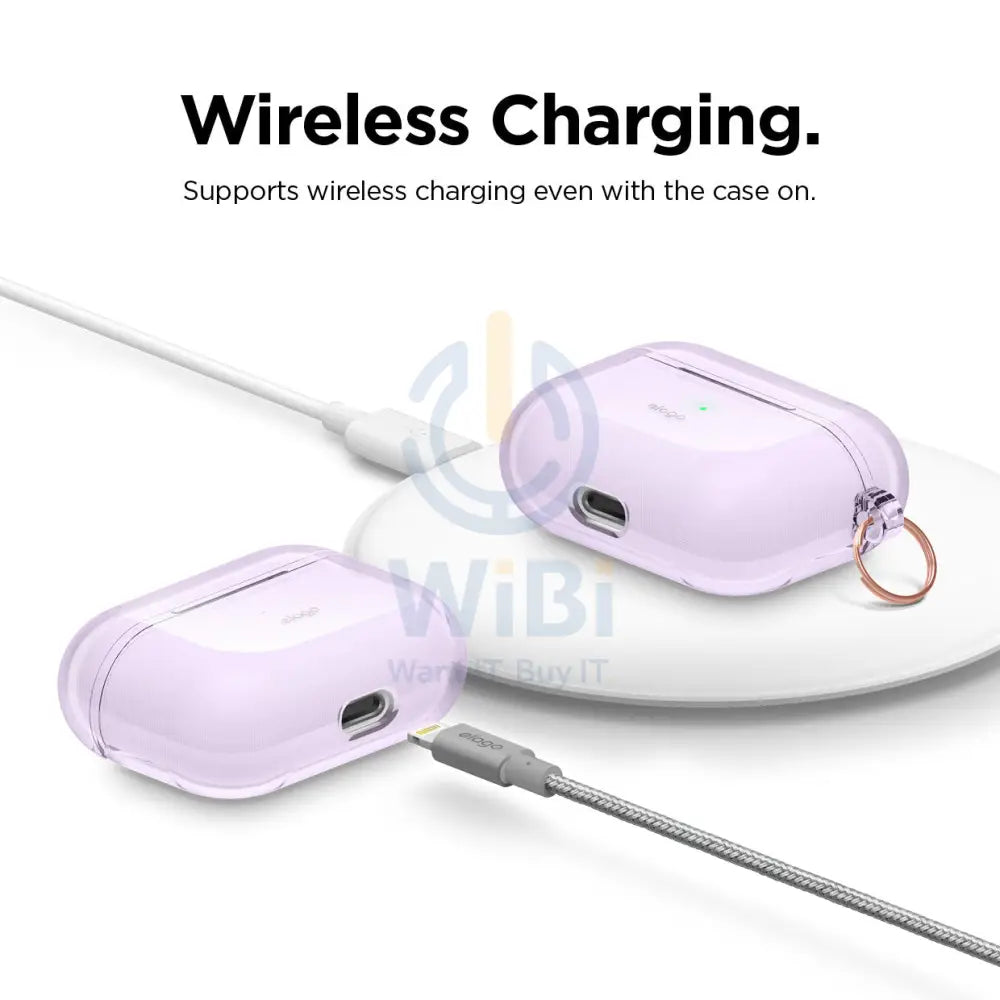 Elago AirPods Pro Clear Case - Lavender Accessories > Mobiles & Tablets > Mobiles