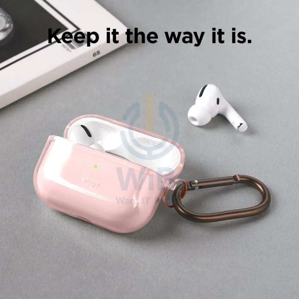 Elago AirPods Pro Clear Case - Lovely Pink Accessories > Mobiles & Tablets > Mobiles