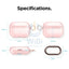 Elago AirPods Pro Clear Case - Lovely Pink Accessories > Mobiles & Tablets > Mobiles