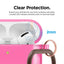 Elago AirPods Pro Clear Case - Neon Hotpink Accessories > Mobiles & Tablets > Mobiles