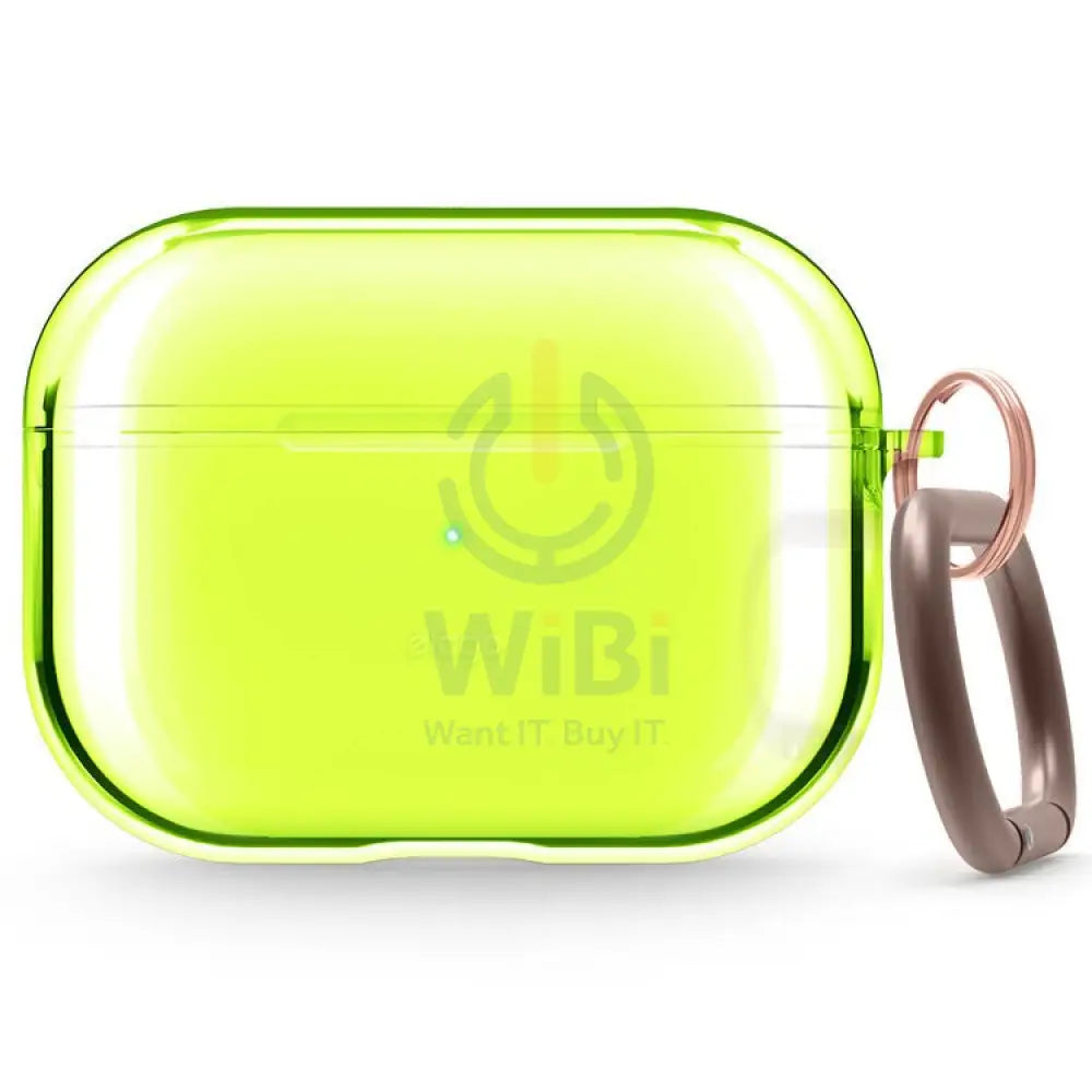 Elago AirPods Pro Clear Case - Neon Yellow Accessories > Mobiles & Tablets > Mobiles