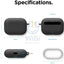 Elago AirPods Pro Liquid Hybrid Hang Case - Black Accessories > Mobiles & Tablets