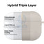 Elago AirPods Pro Liquid Hybrid Hang Case - Stone Accessories > Mobiles & Tablets