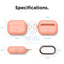 Elago AirPods Pro Original Hang Case - Peach Accessories > Mobiles & Tablets > Mobiles